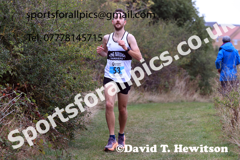 Senior Mens Relay, 2025 Farringdon Cross Country Relays, Sunderland. Photo: David T. Hewitson/Sports for All Pics